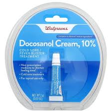 walgreens docosanol cream 10 cold sore