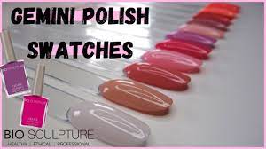 gemini nail polish swatches bio