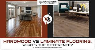 hardwood vs laminate flooring what s
