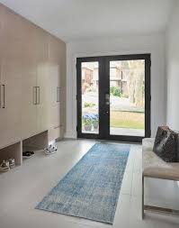 Glass Paneled Door With Sidelight