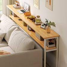 Sofa Side Table Shelf Organizer Storage