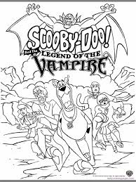 Scooby Doo E I Vampiri Disegni Da Colorare Gratis Disegni Da