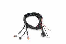 (1) the two connectors will be connected to the fog light assembly. Universal 25 Ft Dt Wiring Harness To Connect 2 Led Light Bars 200 Watt Or Below Pn Z390020d 25a
