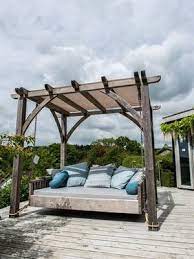outdoor bed swing garden swing seat