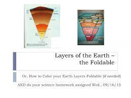 ppt layers of the earth the