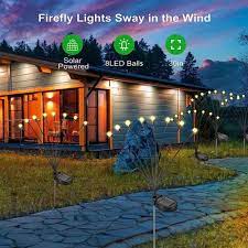 5 Watt 6 Led Solar Garden Fire Fly Light