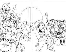 Super smash brothers coloring pages free printable. Super Smash Brothers Coloring Pages Free Printable Coloring Pages Super Mario Coloring Pages Mario Smash Brothers