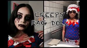 creepy rag doll halloween tutorial