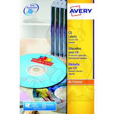 Avery Classic Size Cd Labels 117mm Diameter L6043 100 200 Labels