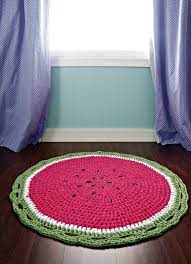 watermelon crochet rug pattern paging