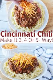 easy 5 way cincinnati chili recipe