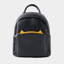 Shop chewy for low prices and the best cat backpacks! Startown Cat Ears Back Zipper Black Backpack Qt9122 0cm