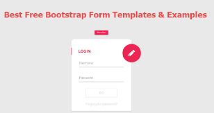 50 best free bootstrap form templates