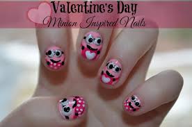 deable me inspired valentine nails