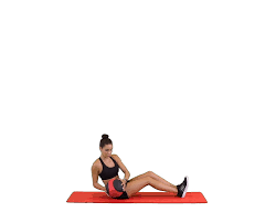 The seated medicine ball russian twist is an excellent core strengthening exercise that primarily targets the obliques. Russian Twist Sweat