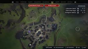hogwarts legacy map guide all regions