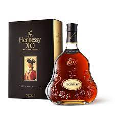 x o cognac hennessy 75 cl 40 with box