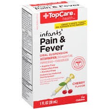 topcare infants pain reliever fever