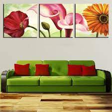 Canvas Painting Diy Flower Painting