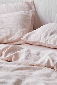 beautiful blush french linen bedding