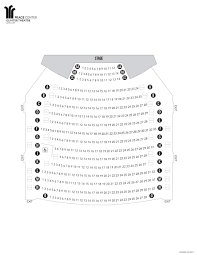 Seating Charts Peace Center Official Site