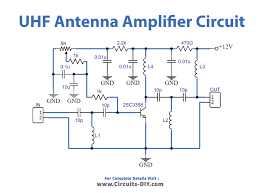 Uhf Antenna Amplifier Booster Using