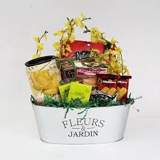 Flower Garden Tea Time Gift Basket