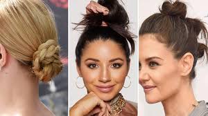 5 bun hairstyles to try for zoom
