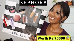 part 1 huge sephora haul from