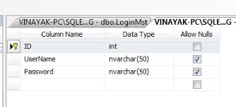 login form in asp net using database c