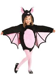 pink toddler vire bat costume