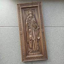 Icon Dionysius Glusky Carved Wooden