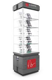 Sun Glass Display Cabinet Custom 4pc