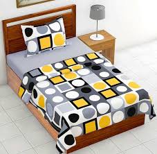 single bed sheets for home in india in