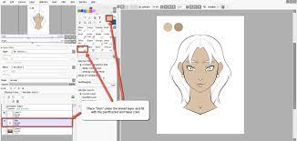 How To Color Skin In Painttool Sai