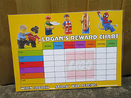 Reusable Incentive Reward Chart Lego Wipe Off Pen