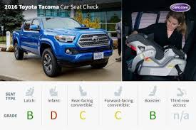 2016 Toyota Tacoma Car Seat Check