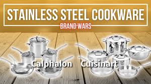 calphalon vs cuisinart which stainless