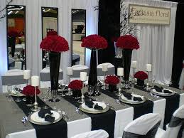 romantic modern table decor white