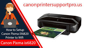 Don't worry because our team of experts will help you set up canon printer issues by providing adequate and. Ways To Set Up Canon Pixma Ix6820 Printer To Wi Fi