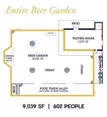 Beer Garden At Tucker Brewing Company