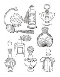 Colouring printables coloring book pages free coloring pages coloring sheets. Pin By Gabriella On Life Is Beautiful Perfume Art Flower Line Drawings Perfume Bottle Tattoo