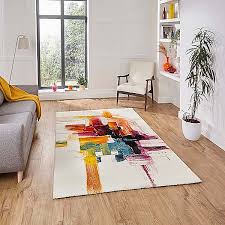 think rugs sunrise abstract rug