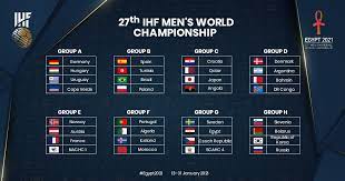 We have six groups in total to look at, which we will do so in detail below. Ihf Groups Set For Egypt 2021