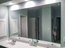 Removing A Glued On Mirror From A Wall