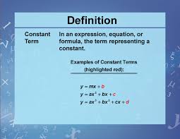 Definition Variables Unknowns And
