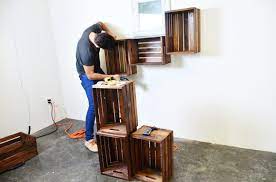 Mr Kate Diy Crate Shelves