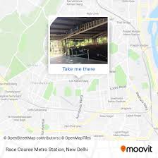 race course metro station in delhi