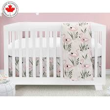 baby girl crib bedding sets canada