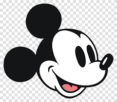 Mickey Outline Background Mickey Mouse Old Head, Stencil, Logo, Trademark  Transparent Png – Pngset.com